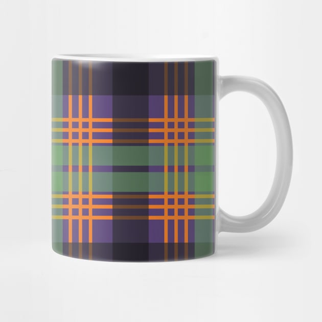 Halloween Themed Scottish Tartan Style Design by MacPean